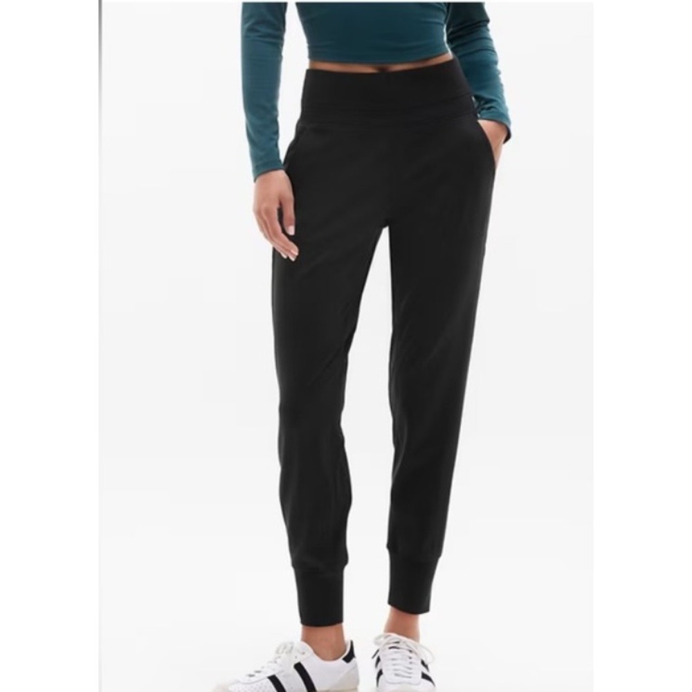 Athleta‎ Venice Jogger Size 2X Black Athleisure Activewear Pants Travel Lounge